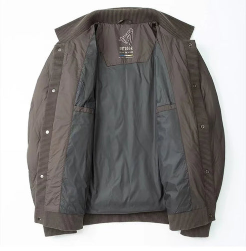 Drune | Gepolsterte Steppjacke - Lässiger Schnitt mit geripptem Kragen und Manschetten