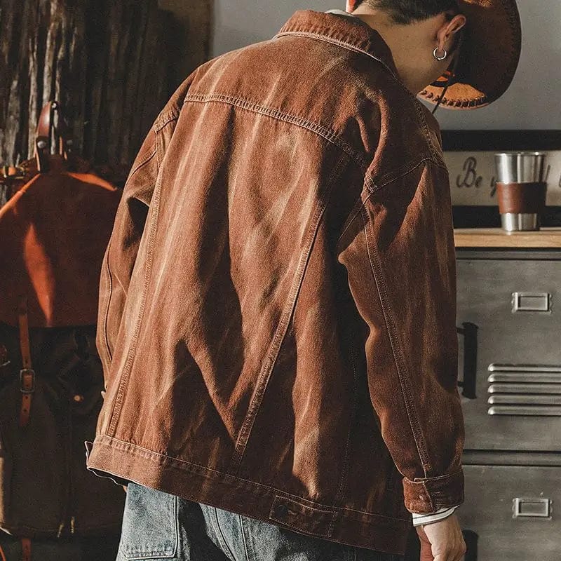 Drune | Denim Weinlese Jacke