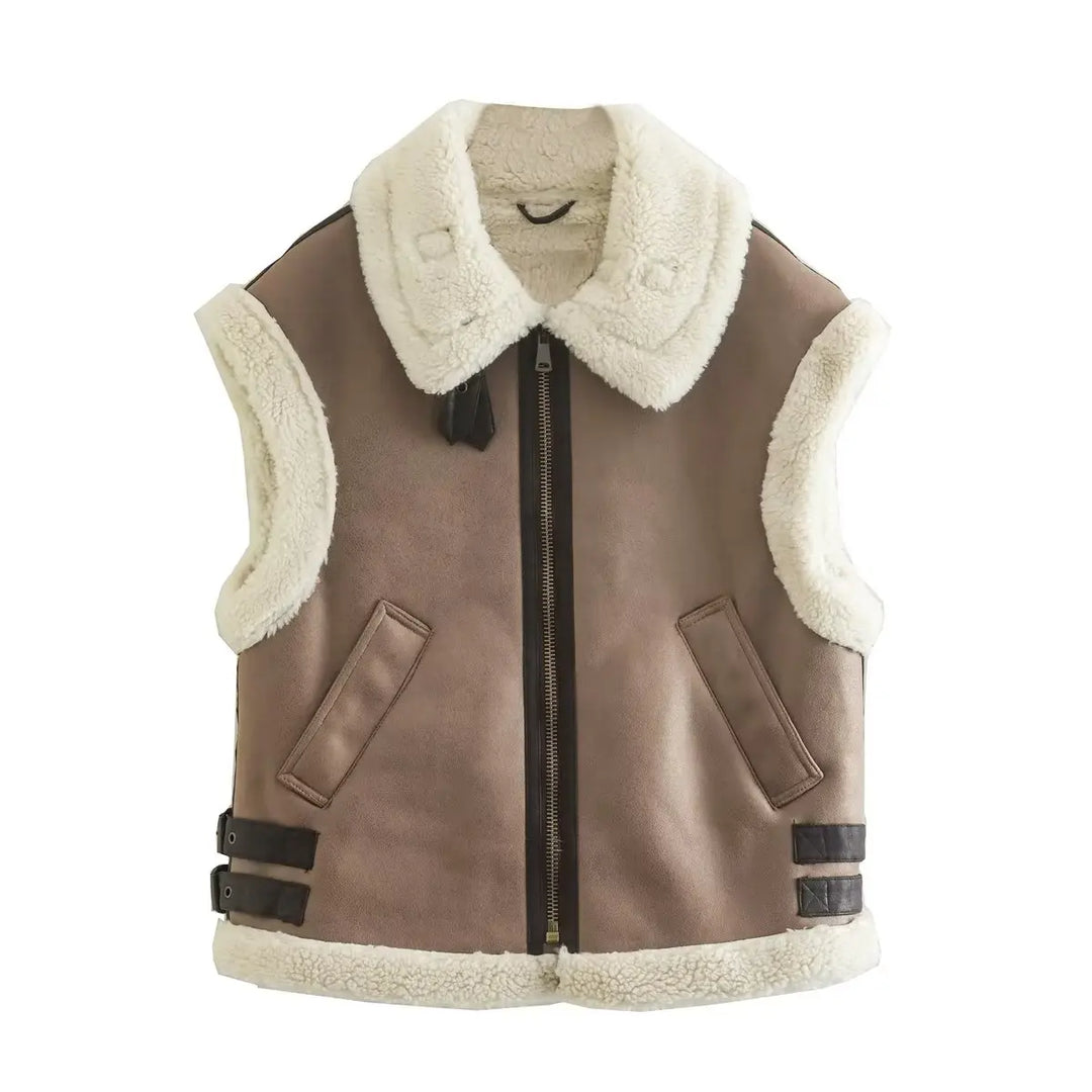 Drune | Leren Bodywarmer Stilvoll & Bequem