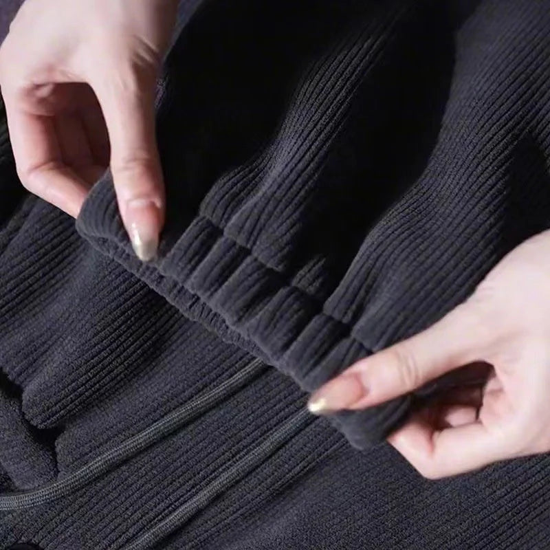 Drune | Winter Jogginghose - Warmes Plüschfutter & Lässiges Design