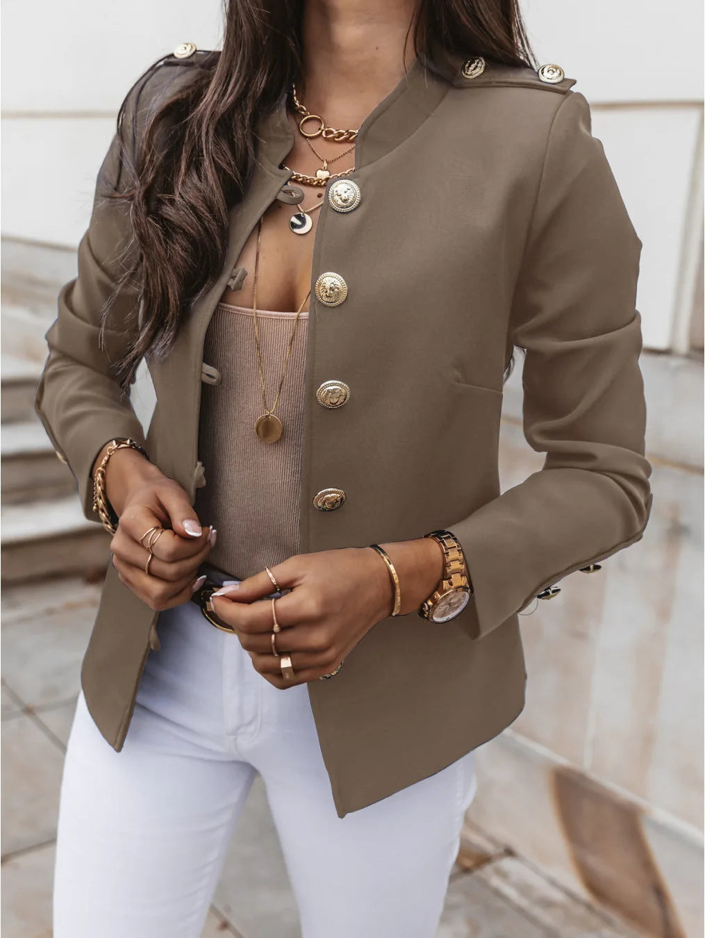 Drune | Luxusjacke für Elegante Damen