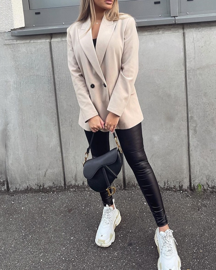 Drune | Eleganter Doppelreiher Blazer für Damen