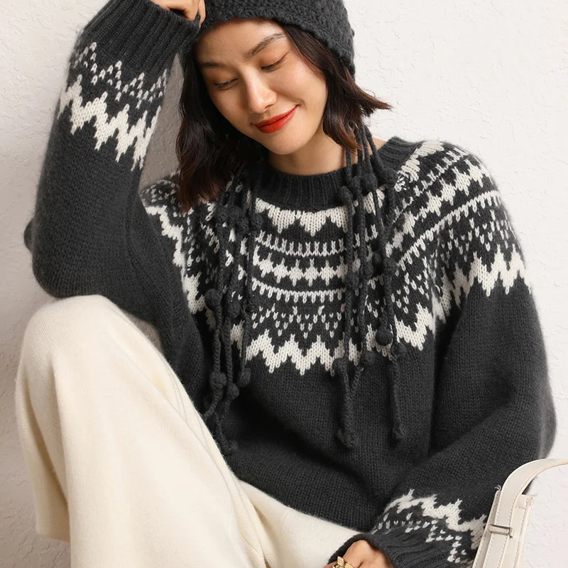 Drune | Rundhals Strickpullover