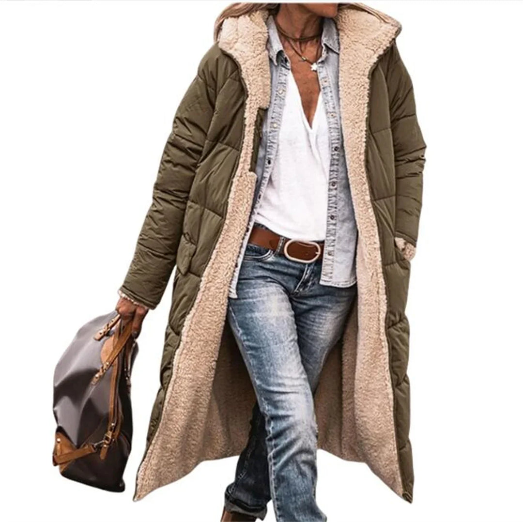 Drune | Winterkapuzen-Steppjacke für Damen