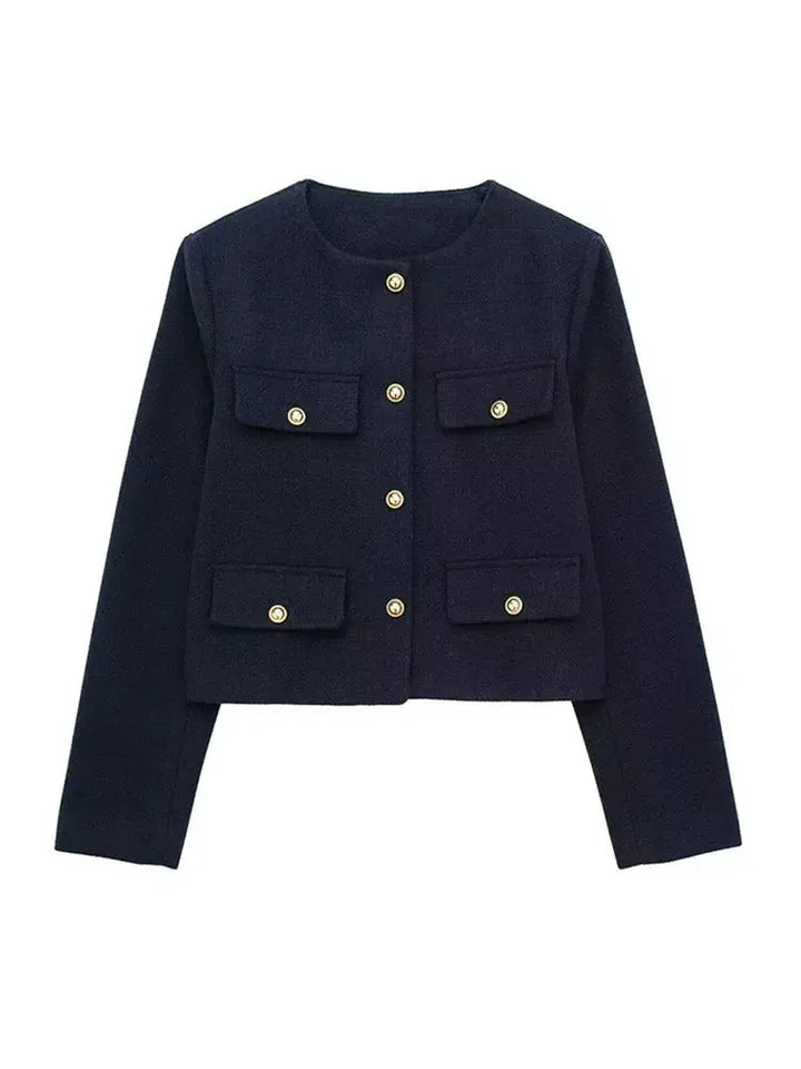 Drune | Klassischer Tweed Blazer