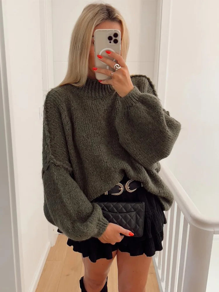 Drune | Eleganter Strickpullover Mit Muster