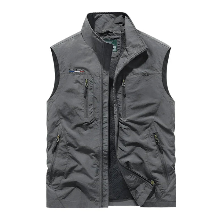 Drune | Mehrfachtaschen Nylon Bodywarmer Für Herren
