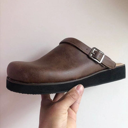 Drune | Orthopädische Weinlese Sandalen Mit Weicher Sohle