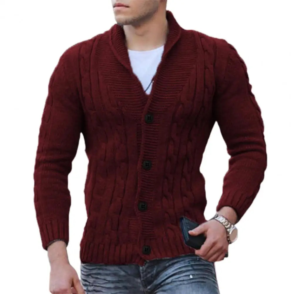 Drune | Strickjacke mit V-Ausschnitt für Herren