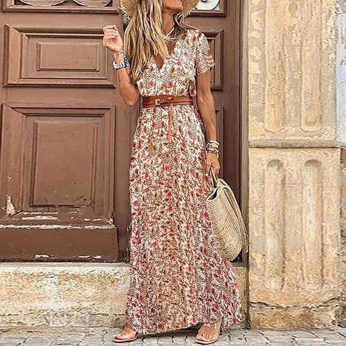 Kleid Lange Boho Sommer