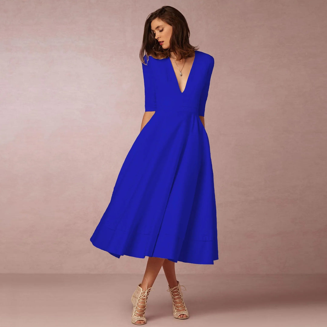 Drune | Elegante Lange Damenkleid