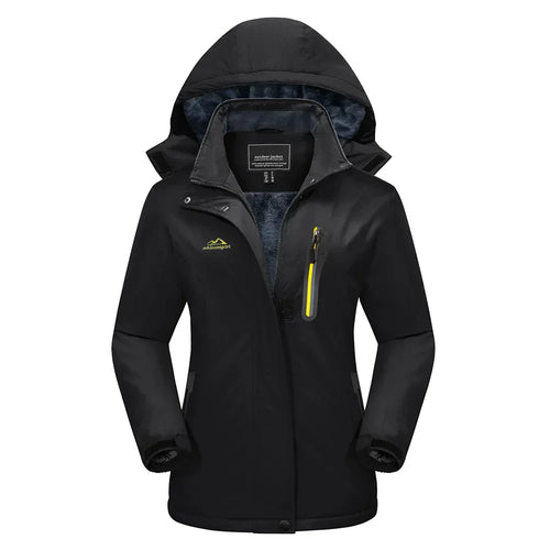 Drune | Damen Schneeski-Jacke mit Hoodie-Stil