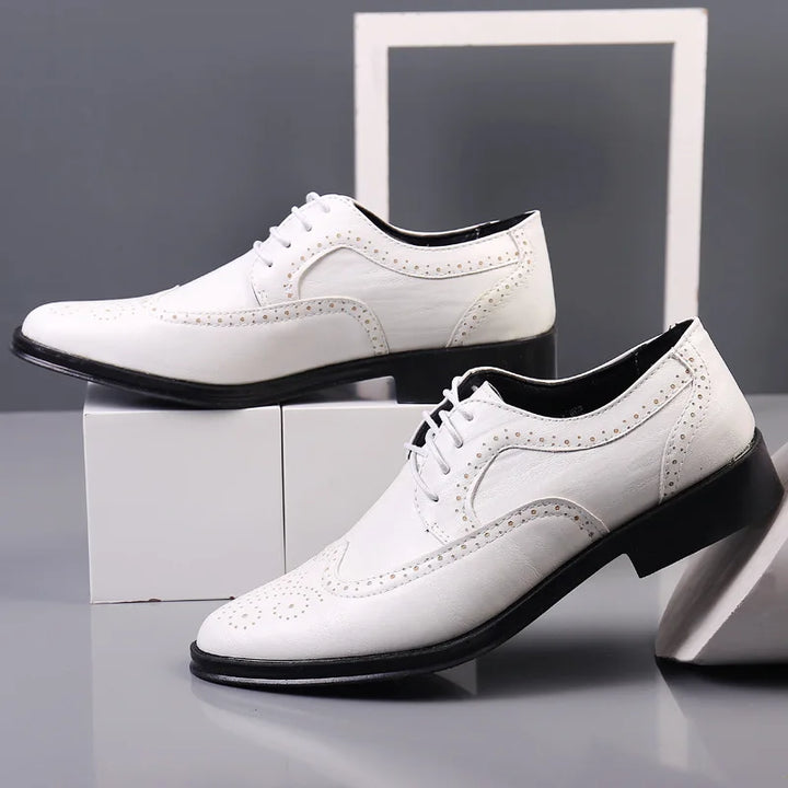 Drune | Bequeme Oxford Herren Business Anzug Schuhe