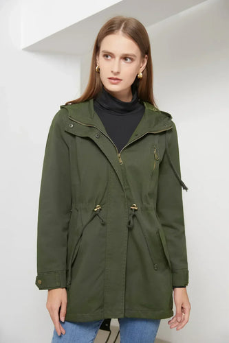 Drune | Damen Jacke mit Kapuze