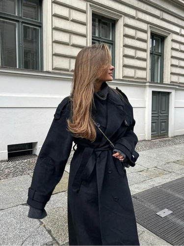 Drune | Übergroße Wolljacke