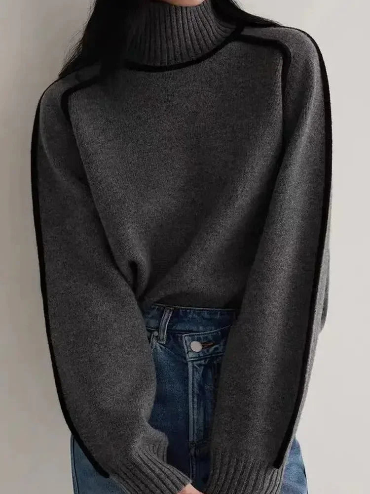 Drune | Warme Damen Rollkragenpullover || Winter