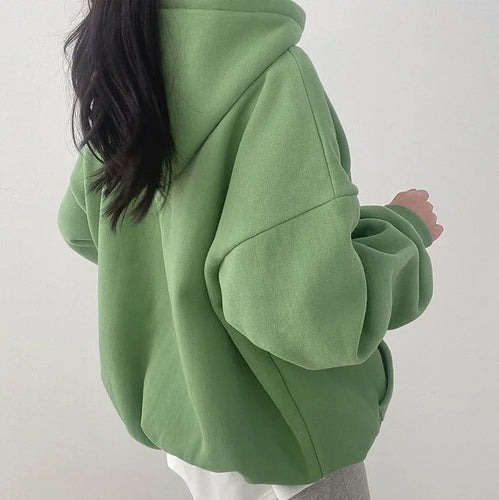 Drune | Oversized Damen Hoodie Mit Stickerei