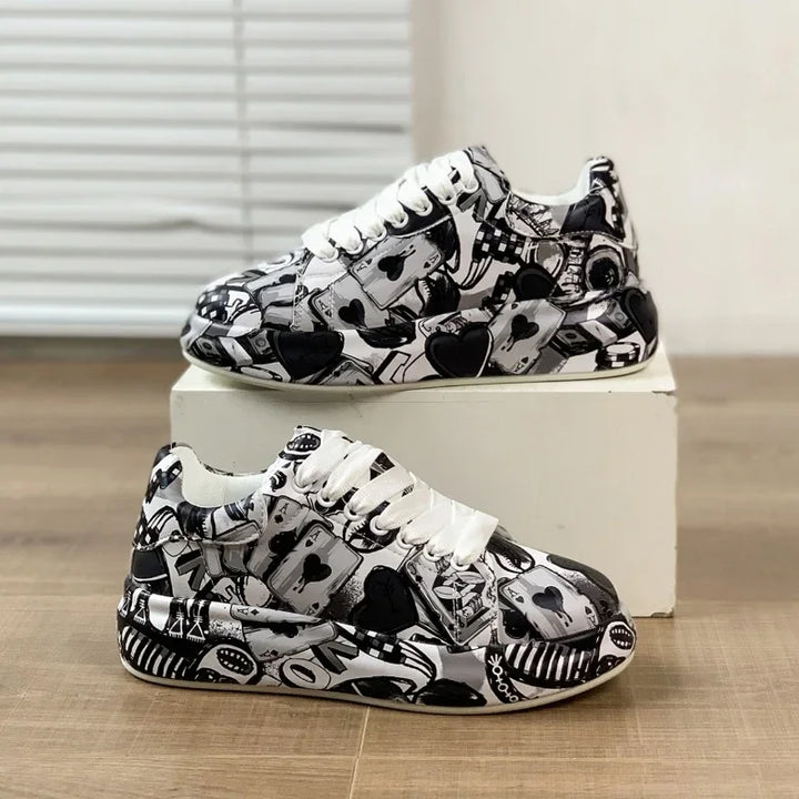 Drune | Lebendige Sportschuhe Im Graffiti-Stil
