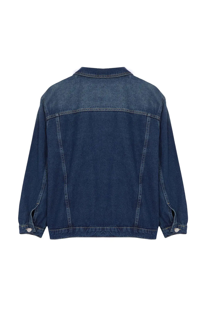 Drune | Elegante Denim-Bluse