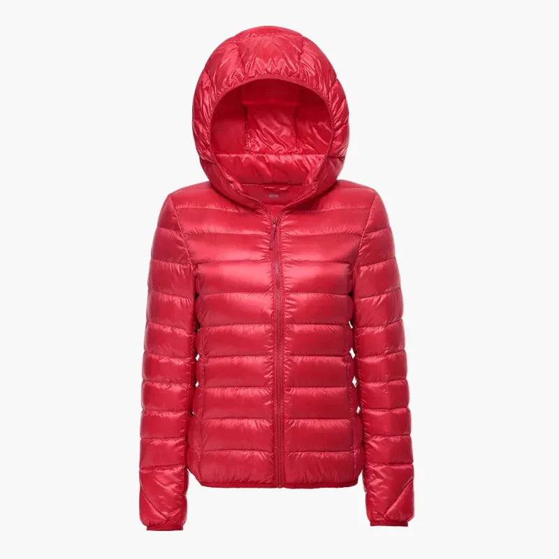Drune | Steppjacke mit Kapuze - Leichte Übergangsjacke für Alltag und Outdoor
