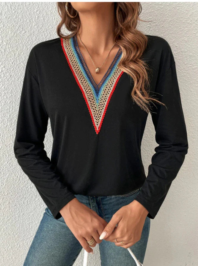 Drune - Damen Herbst Blusen