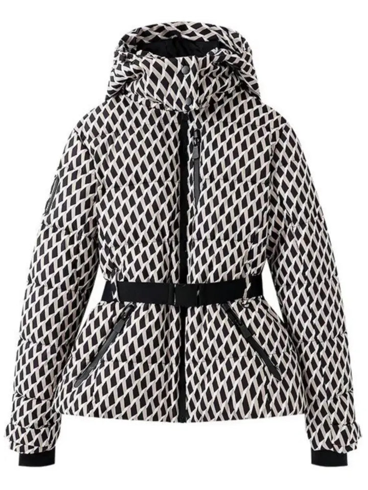 Drune | Damen Winter Pufferjacke - Mit Kapuze