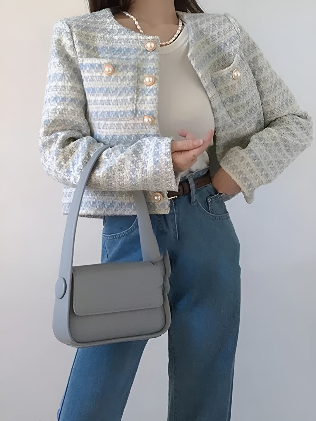Drune | Stilvoller Damenblazer mit Kurzer Passform