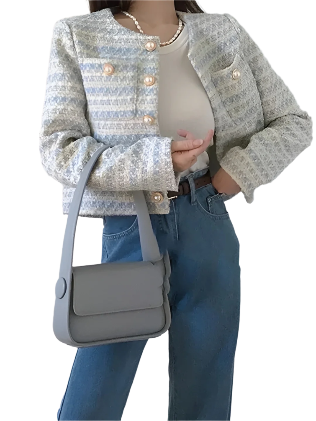 Drune | Stilvoller Damenblazer mit Kurzer Passform