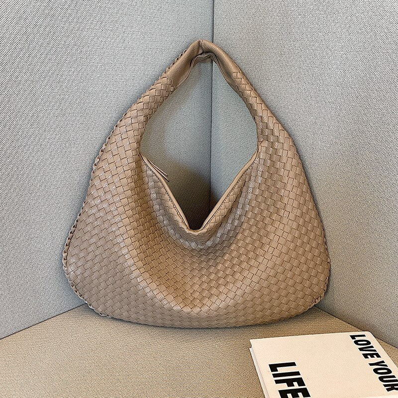 Drune | ️elegante Lederschultertasche