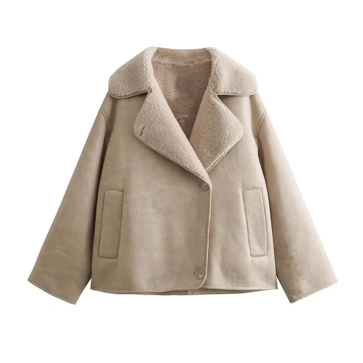 Drune | Fleece Jacke für Damen - Warme