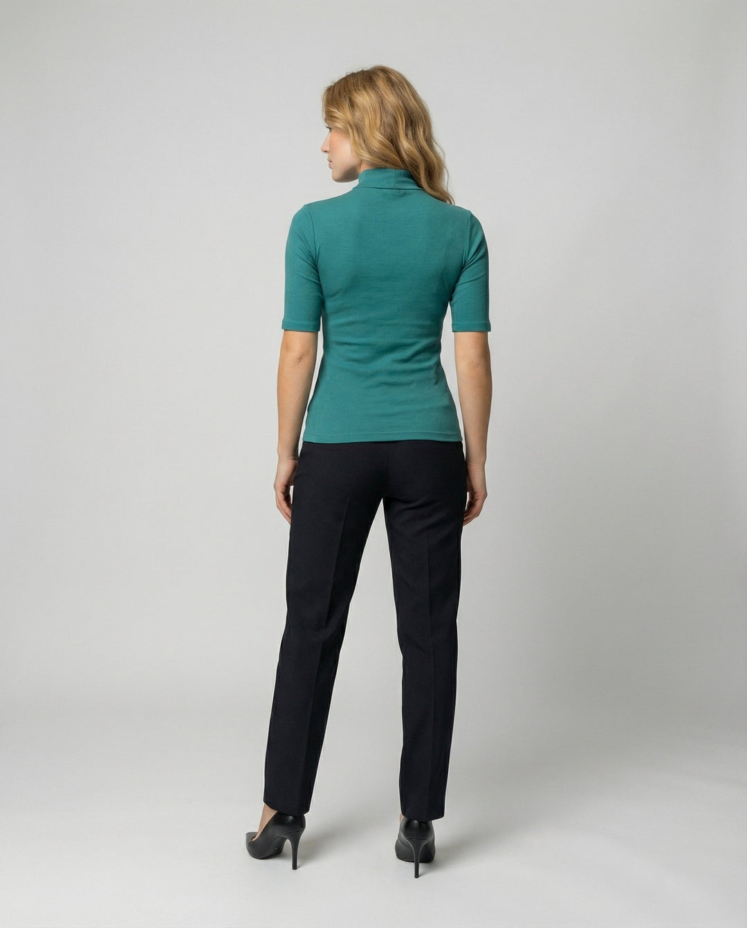 Feinstrick Nahtloser Rollkragenpullover Damen | Drune