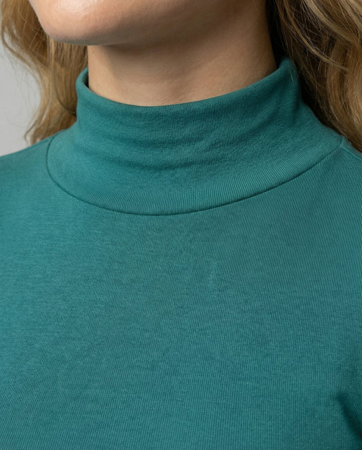 Feinstrick Nahtloser Rollkragenpullover Damen | Drune