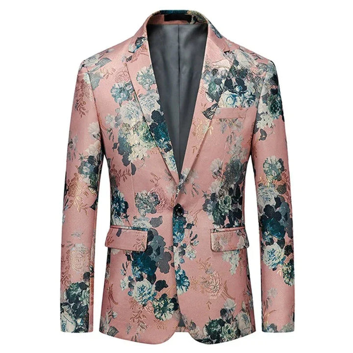 Drune | Eleganter Blumen Blazer Für Herren Der Perfekte Statement Look