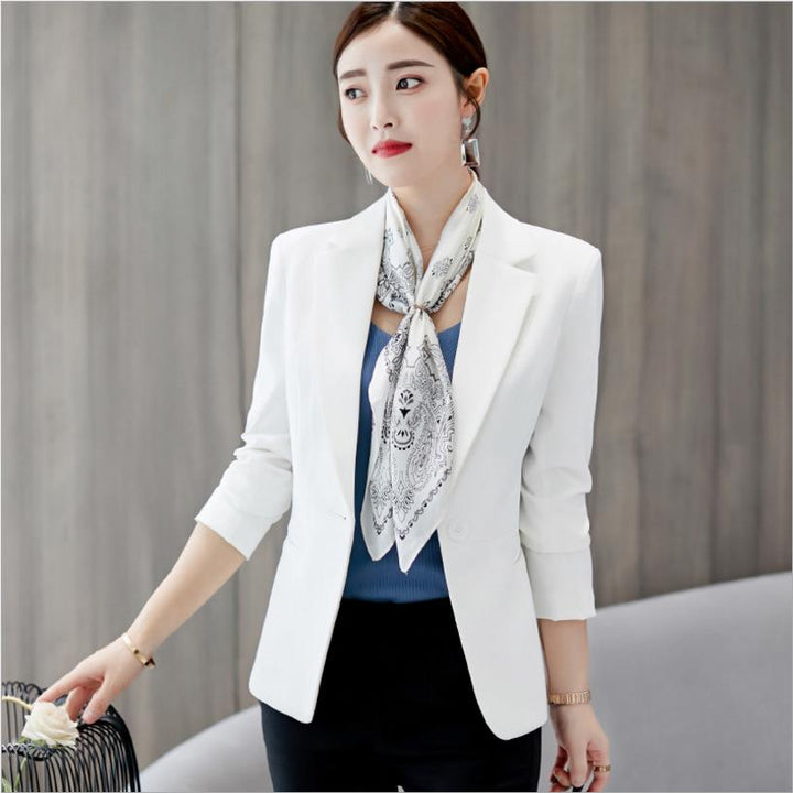 Drune | Lässig Taschen Kurz Blazer