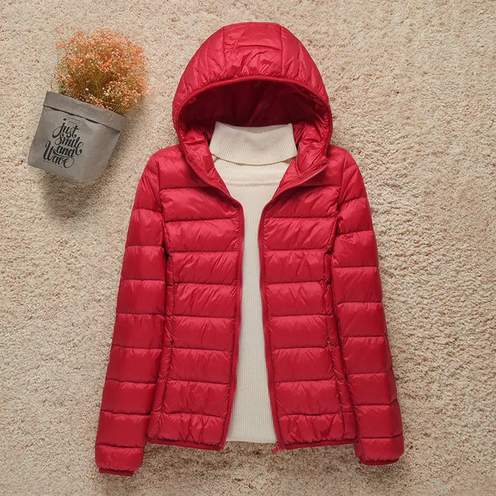 Drune | Winterjacke Mit Reißverschluss Und Kapuze Und Langen Ärmeln - Winter