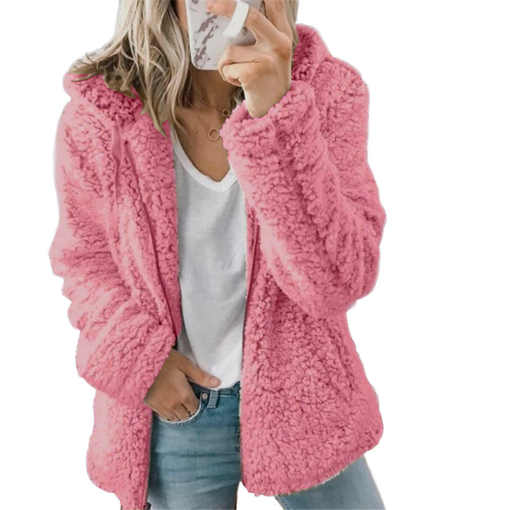 Drune | Teddy Fleecejacke Damen Lang