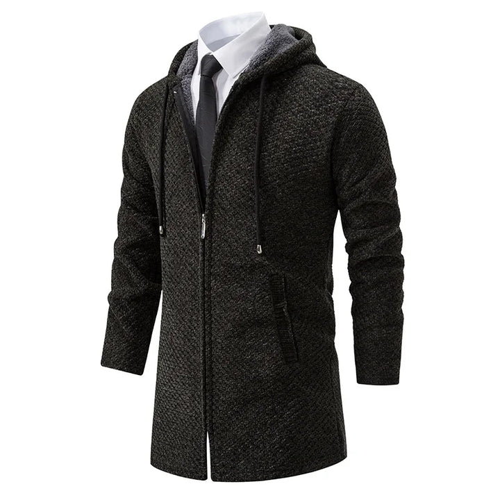 Drune | Herren Wolljacke mit Kapuze
