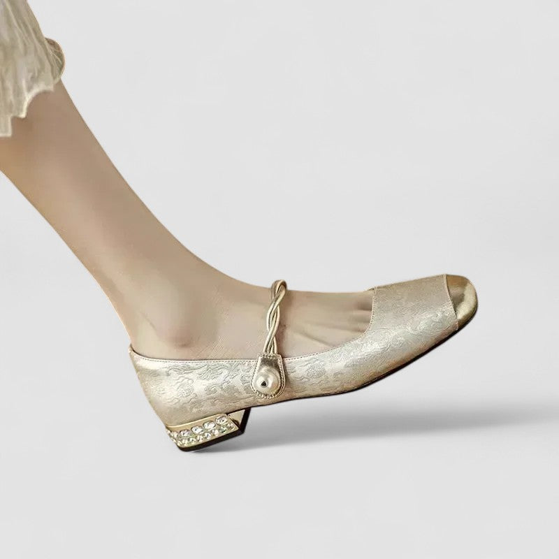 Orthopädische Mary Jane Schuhe Drune