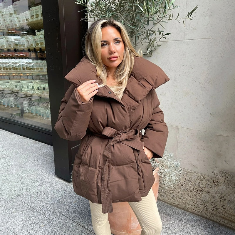 Drune | Jacke mit Gürtel