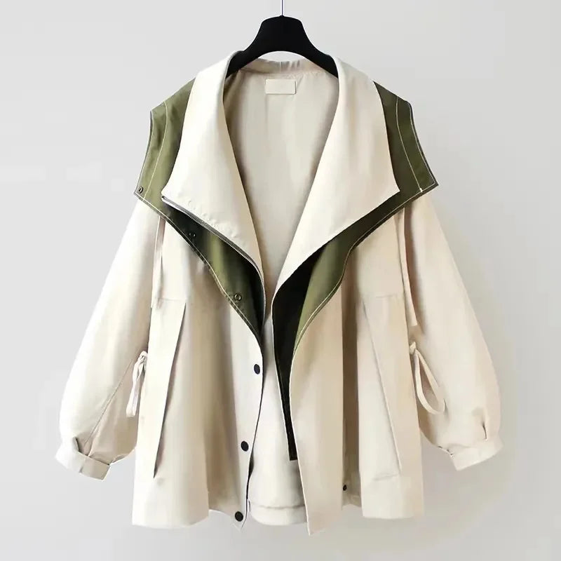 Drune | Oversized Revers-Wind-Trenchcoat