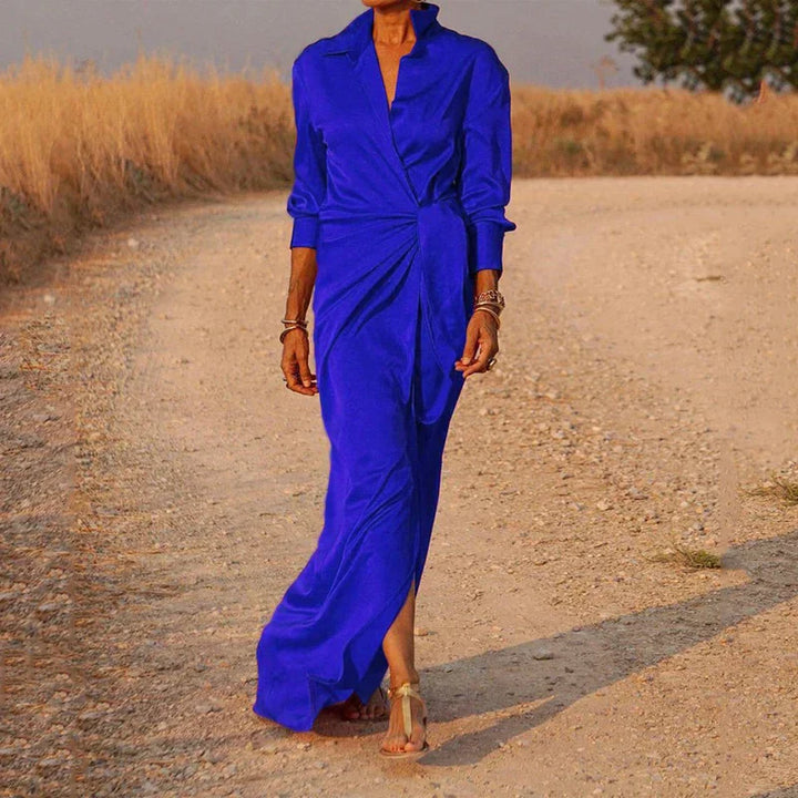 Drune | Elegantes Sommerkleid mit Wickelausschnitt für Damen
