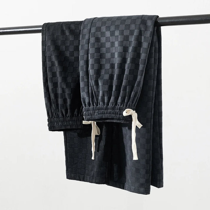 Drune | Stylische Jogginghose Mit Karomuster
