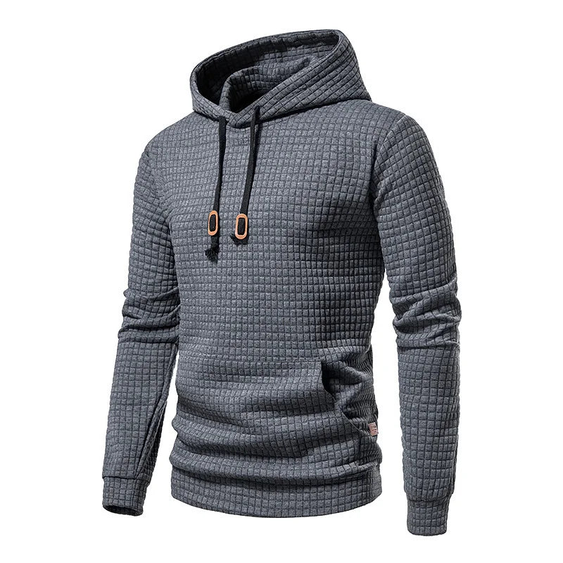 Drune | Herren Kapuzenpullover - Sommer Hoodie für Herren mit Struktur & Stil