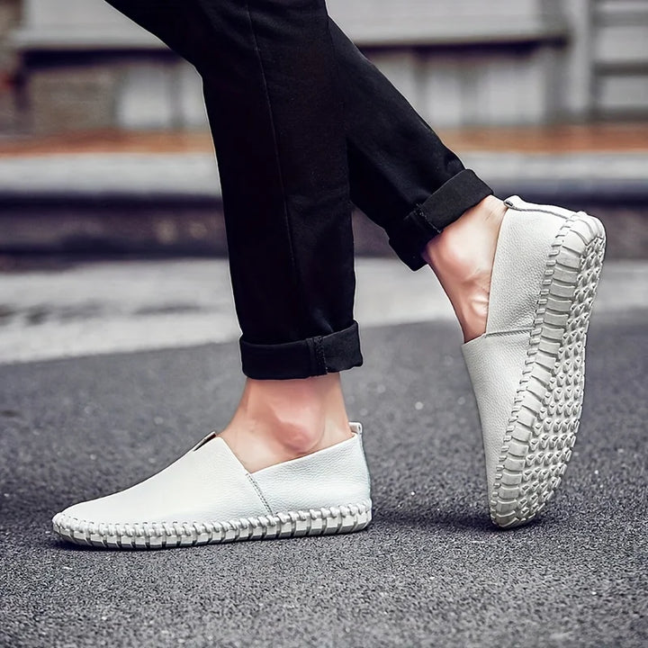 Drune Elegante Herren Leder Loafer - Klassisch & Bequem