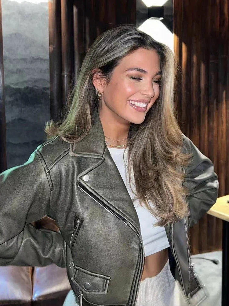 Drune | Winter Damen jacke mit Gürtel