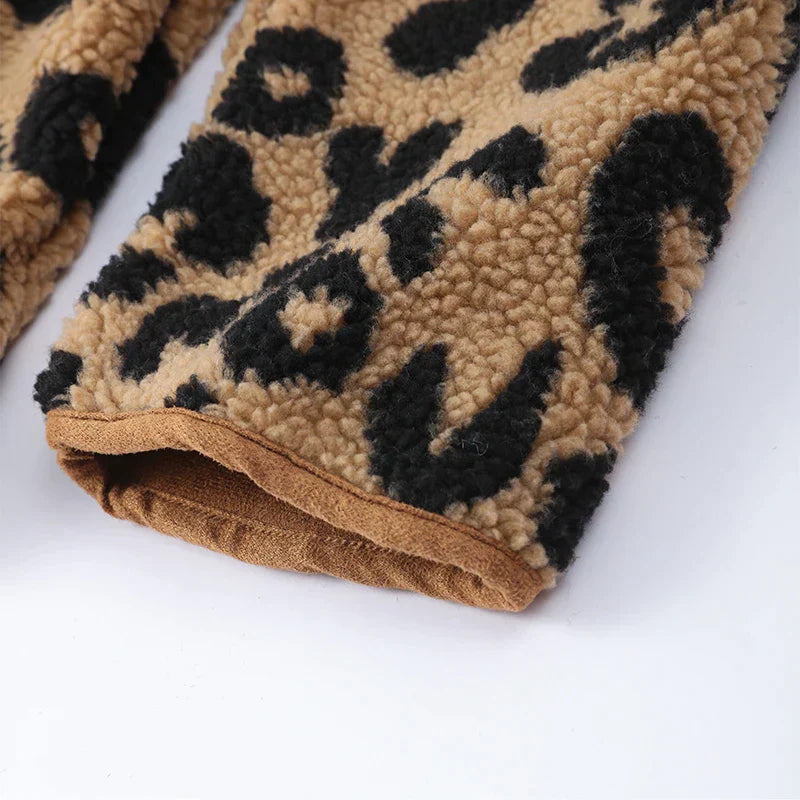 Drune | Leoparden-Winterjacke