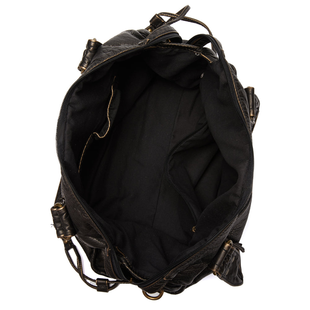 Drune | Schwarze Handtasche Für Schule – Praktisch Und Stilvoll