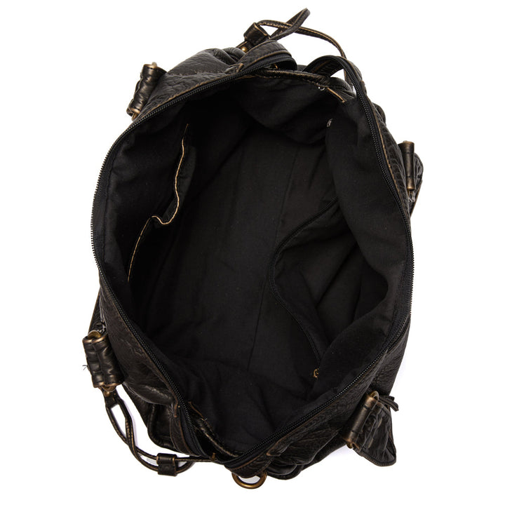 Drune | Schwarze Handtasche Für Schule – Praktisch Und Stilvoll