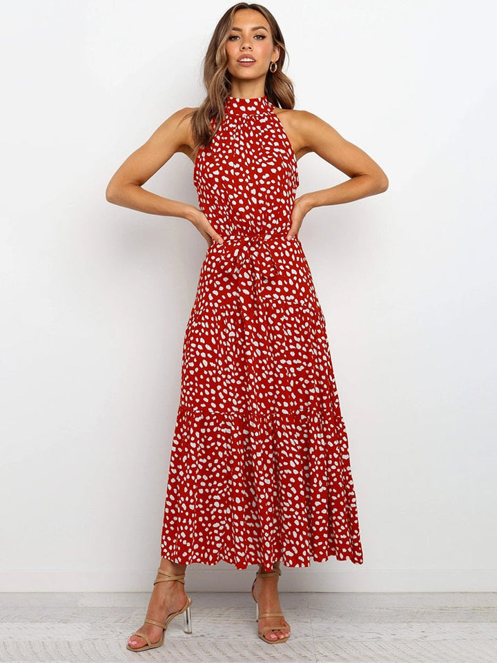 Drune | Polka Neckholder Kleid