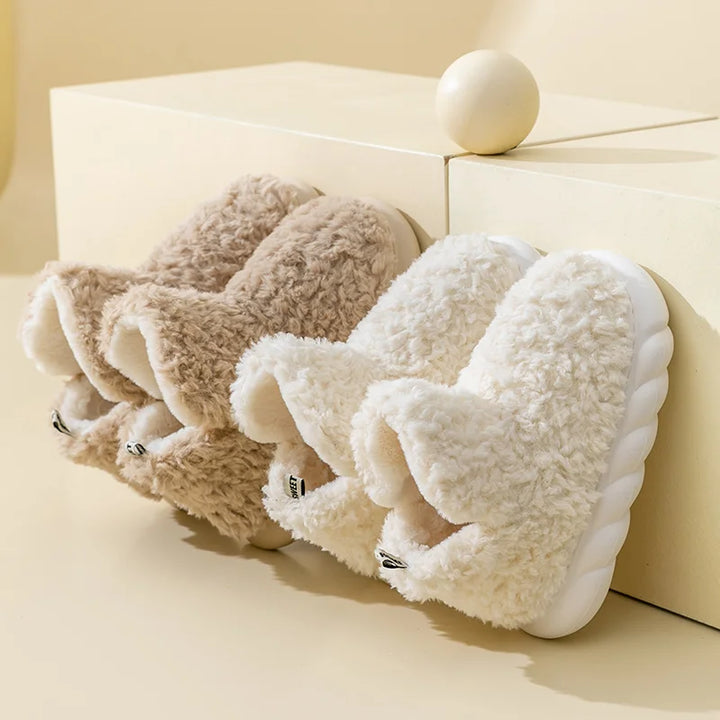 Drune - Hausschuhe für Damen - Baumwolle, warm, für Herbst und Winter